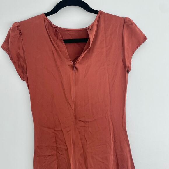 Reformation Tatianna Silk Midi Dress - Picture 5 of 7